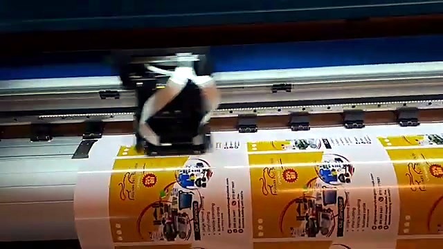 F1 printing Express Media stickers (SKU ask)