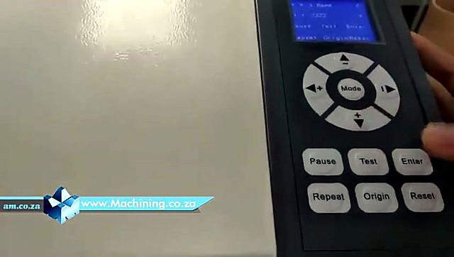 V-Auto control panel LCD + Mode pad; Enter pressed (SKU ask)