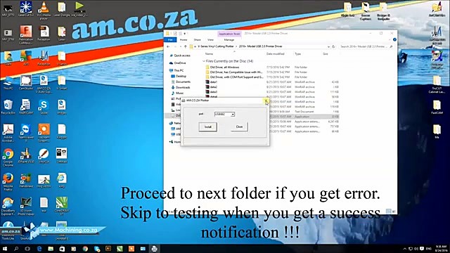 CLEAR V-Series Driver Setup dialog densify (SKU ask)