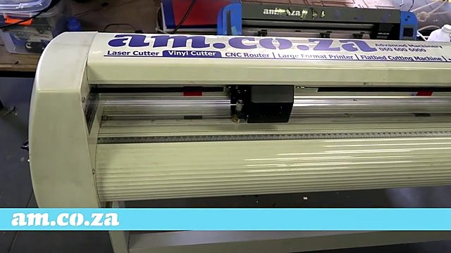 White am.co.za vinyl cutter body + carriage (SKU ask)