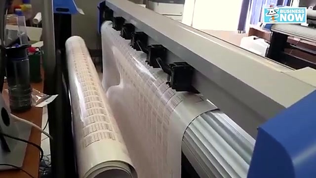 Pinch rollers on printed label roll (SKU ask)