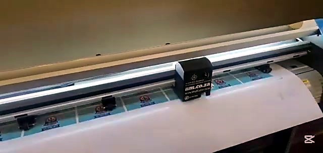 AM.CO.ZA branded carriage close on silver rail (SKU ask)