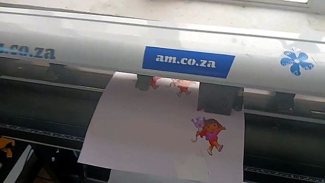 Carriage contour-cutting + am.co.za front mark (SKU ask)