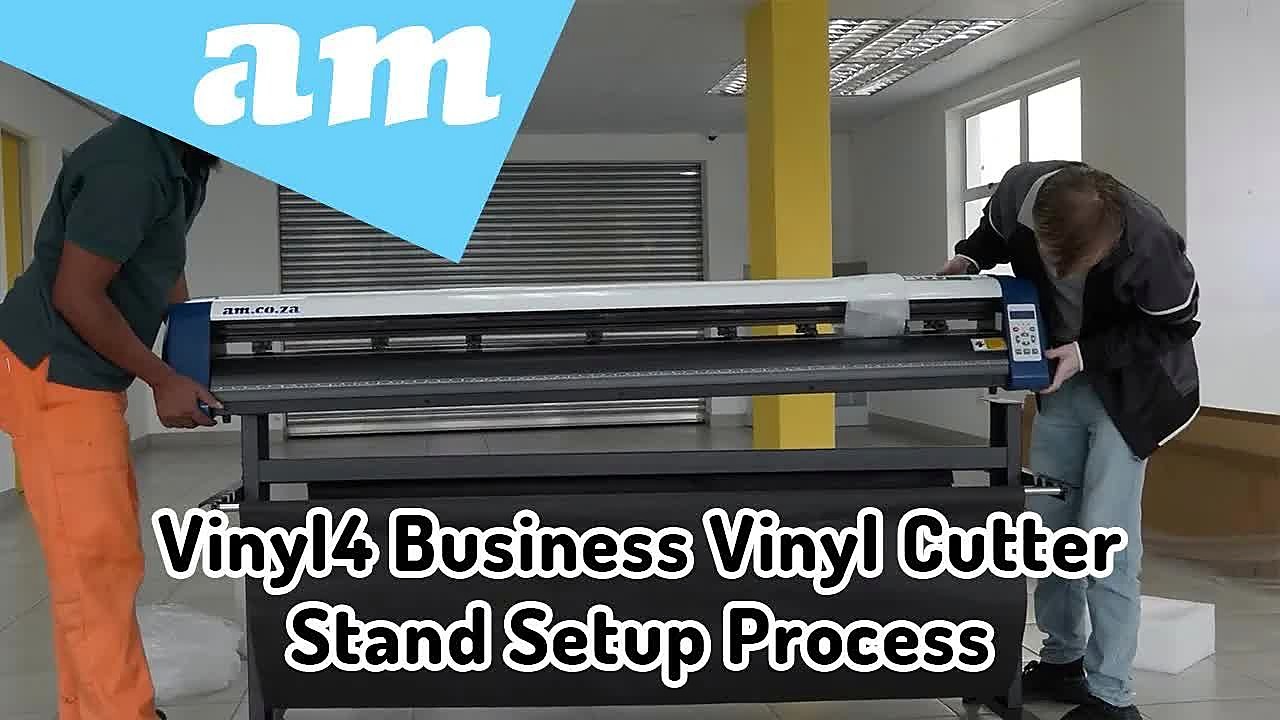 YouTube thumb — Vinyl4 Business stand assemble (SKU ask)