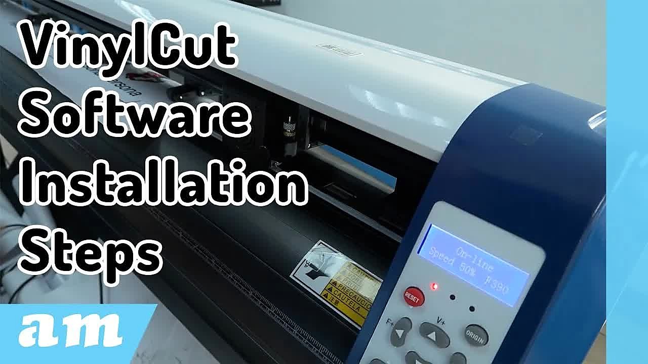 YouTube thumb — VinylCut Software Installation Steps (SKU ask)
