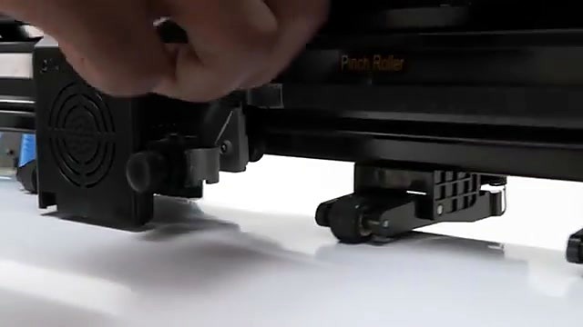 Hand at Pinch Roller label inside bed (SKU ask)