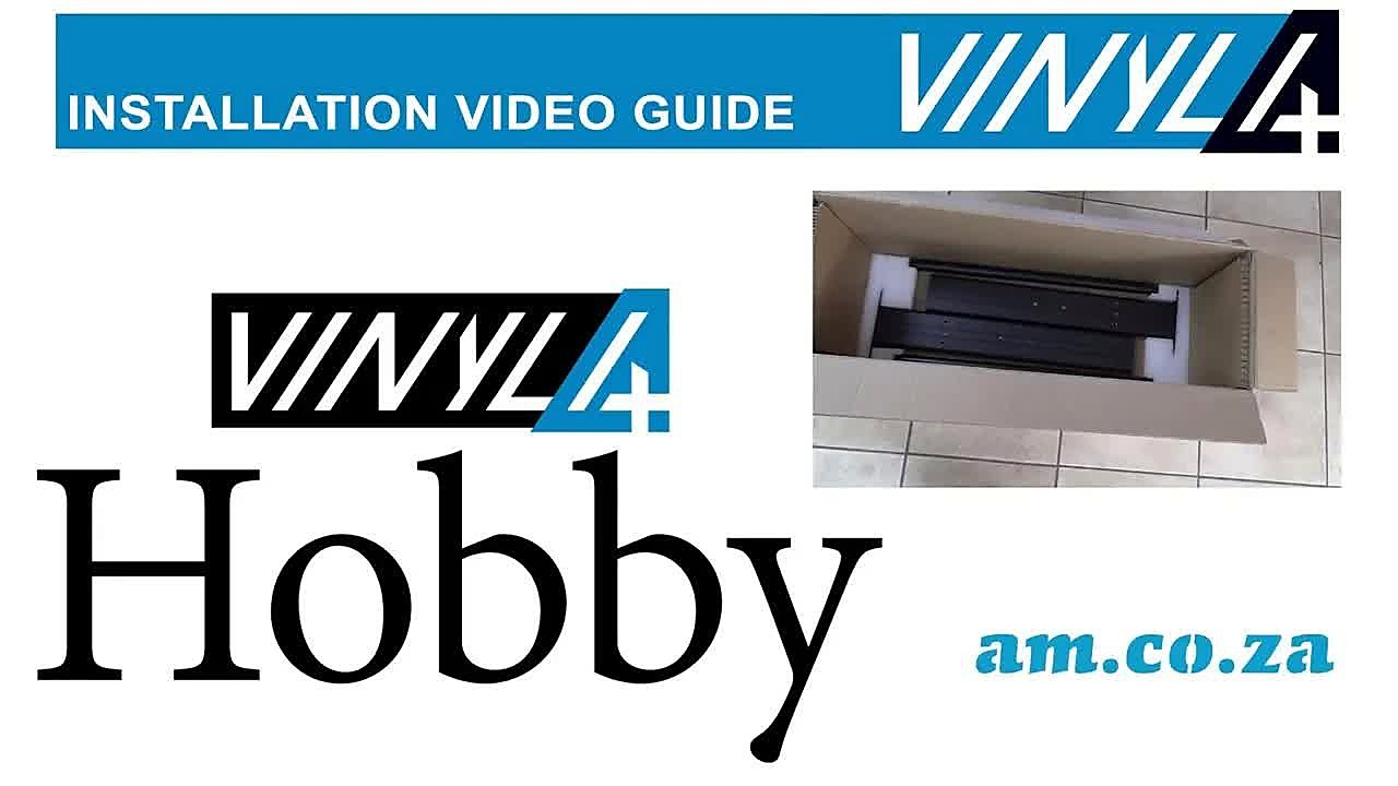 YouTube thumb — Vinyl4 Hobby stand assemble (SKU ask)