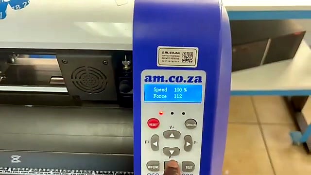 am.co.za LCD Speed 100% Force 112 control panel (SKU ask)