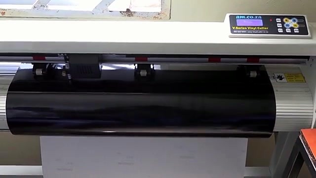 V-Smart cutting black vinyl roll lettering (SKU ask)
