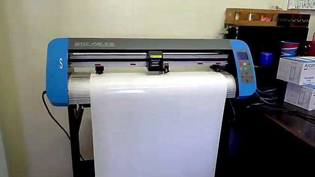 CLEAR am.co.za V-Smart blue-end vinyl roll (SKU ask)