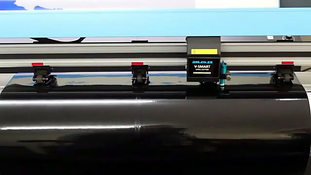 CLEAR V-SMART head cutting black gloss vinyl (SKU ask)