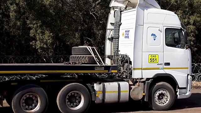 Flatbed cab yellow CAG 551 Afri-Group (SKU ask)
