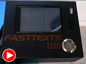 LED channel letter work