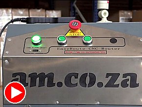 Cabinet start / e-stop panel