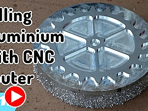 Finished aluminium gear