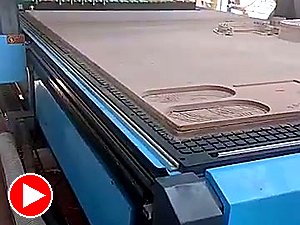 Machine in action