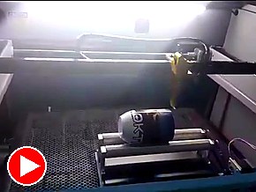 Rotary rollers on honeycomb