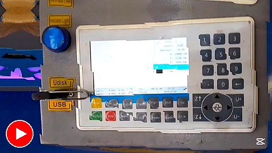 Controller panel with USB