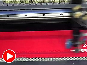 Fleece engraving at speed