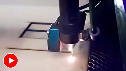 Air-assist head on honeycomb