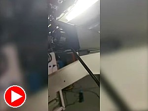 Gap check tool in use
