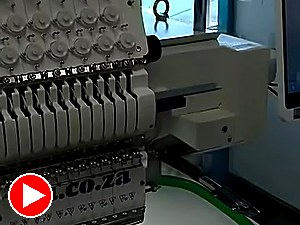 Thread tubes and head status LEDs