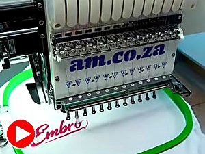 Embro script stitching — am.co.za head