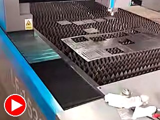 Wide machine cutting metal