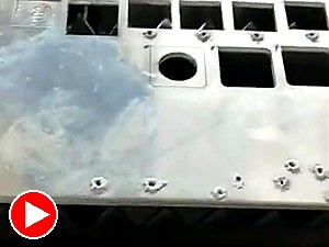 Rect and circle holes cut