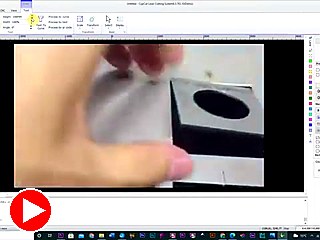 Finished steel square hole