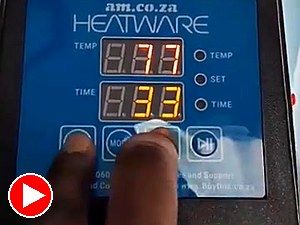Change settings on the press