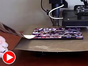 Finished mousepad
