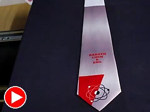 Sublimated necktie