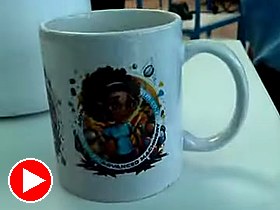 Sublimated mug result