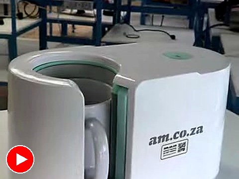 AM.CO.ZA automatic mug press