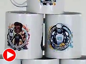 Printed mugs
