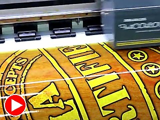 Carriage printing outdoor colour