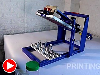 Assembled screen press