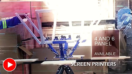 Screen print carousel