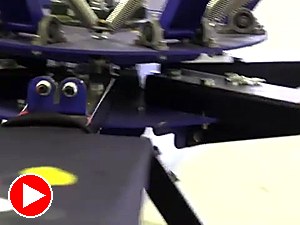 Screen print carousel