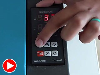 Temp / time panel