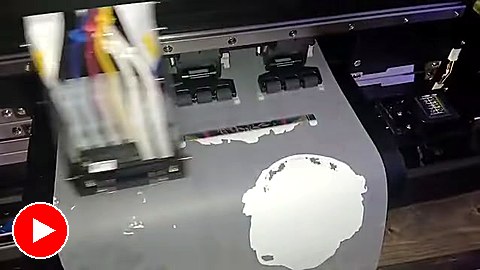 Carriage printing white underbase