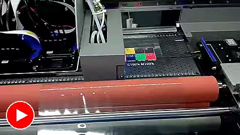 Orange laminator roller