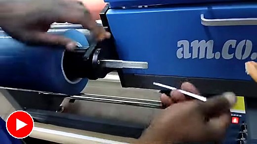Load film on UV-DTF