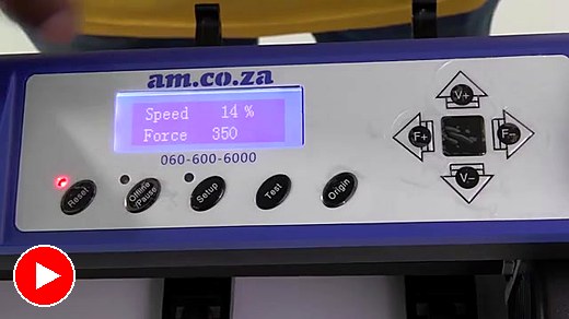 Speed and force panel